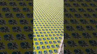 New print with yellow blue and green #Craft #handmade #handcrafted #makersgonnamake #fairtrade
