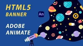 ADOBE ANIMATE - SIMPLE HTML5 BANNER - MASK