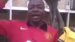 Manchester United Vs Arsenal, president of man u supporters crosses to Arsenal after defeat at O.T