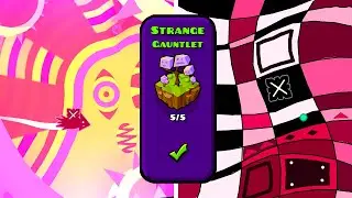 ЭТО САМЫЙ СТРАННЫЙ ГАУНТЛЕТ?!?! (Прохождение Strange Gauntlet!) ► Geometry Dash 2.2