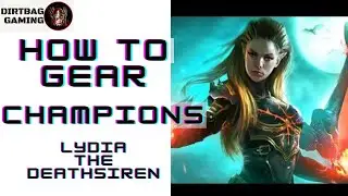 HOW TO GEAR LYDIA THE DEATHSIREN | Relentless set is op | Raid Shadow Legends Gear Guide