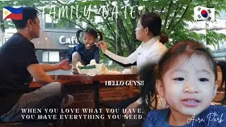 SUJIN'S VLOG TAKEOVER| FAMILY DATE AT OUR FRIEND'S COFFEE SHOP| Kor-Phil Family