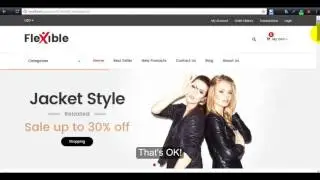 How to install Flexible Responsive Opencart theme