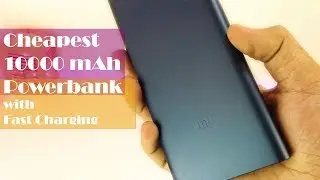 MI 10000 mah Power Bank 2i Unboxing & Review | Cheapest Power bank with Quick Charge Support