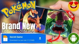Brand New Pokemon Game For Android And iOS 🥰