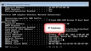 How to find IP Address of any PC using cmd
