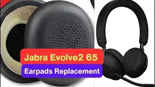 Jabra Evolve2 65 Earpads Replacement: Step-by-Step Guide |