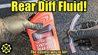 Ford F150 Rear Differential Fluid Filling Quick Guide!