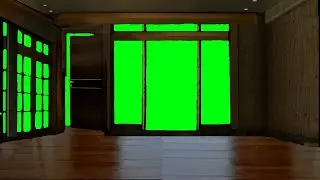 Sitting room green screen background