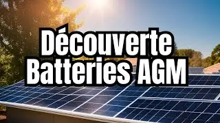 Déballage des batteries AGM LUMINOUS pour panneaux solaires