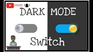 CSS Attractive Dark Mode Switch.