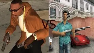 GTA SAN ANDREAS CJ VS TOMMY