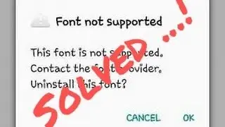 Samsung font not supported issue solved without root [Hindi] :)