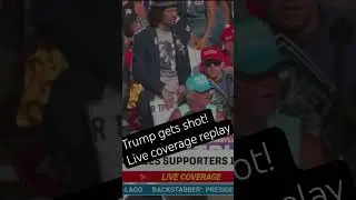 Trump Rushed Off Stage! #donaldtrump