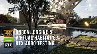 [4K] RTX 4080 Realtime Rendering | Moshe Safdie’s Habitat Virual Tour | Unreal Engine 5