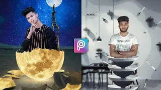 Creative Eag Concept | PicsArt Tutorial | Viral Earth Eag Effect In PicsArt | 2021 Editing | RTWORLD