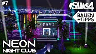 Bar & VIP Pool | The Sims 4 Neon Night Club | Let's Build + Tips #7