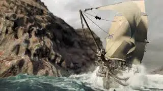 Pirate Ship Simulation in Houdini