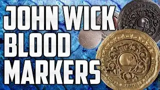 John Wick Blood Oath Markers - 3D Printed and Painted
