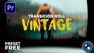Vintage Roll Transition in Premiere Pro FREE PRESET / Tutorial