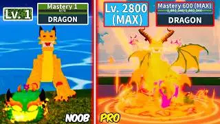 Level 1 to Max Level as Dragon Cannelloni using all Dragon items | Unlocked Fully Draco race V4