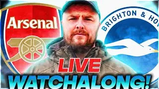 Arsenal v Brighton LIVE CHEERMEUPALONG!