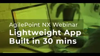 Live App Building Workshop:  Lightweight App Built in 30 mins
