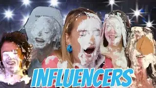 Influencers Being Pied In The Face for 6 MINUTES!! (Compilation)