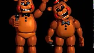 Freddy's voice (NOT ALL) singing FNaF song