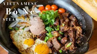 Vietnamese Sizzling Steak & Eggs (Bò Né) – The Ultimate Breakfast!