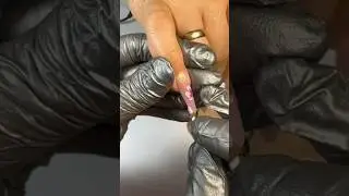 Китайка пошагово! В работе кисть  Roubloff GN63R номер 4 #nails #китайка #nailart