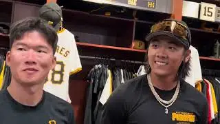 Ji-Hwan Bae on coming back to Pittsburgh, testing in left field