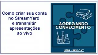 Como criar sua conta no StreamYard e transmitir apresentações ao vivo