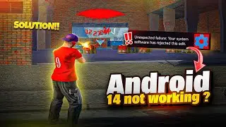 Easiest solution to set edit android 14 problem ⚙️✅ | Full Error Fix Explainer
