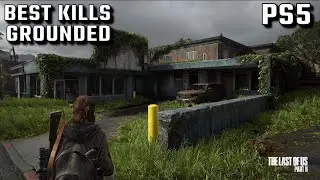 The Last Of Us Part 2 Remastered PS5- Best kills Grounded Gameplay/Elementary & Capitol Hill