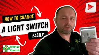 How to change a light switch EASILY!
