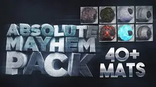 ABSOLUTE MAYHEM PACK (Best Cinema 4D Material Pack)