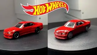 MÓJ PIERWSZY HOT WHEELS CUSTOM - MERCEDES BENZ 560 SEC AMG