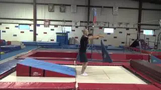 HOW TO LEARN A BACK DROP ON TRAMPOLINE - TUTORIAL - Gymnastics Cheer Cheerleading How To Do