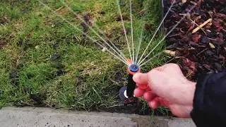 Регулировка MP ROTATOR (HUNTER). Настройка системы полива газона.