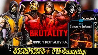 Diamond Scorpion Pack FW Gameplay | MK Mobile