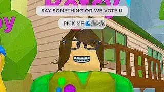 ROBLOX TOTAL DRAMA BUT I CANT SPEAK...
