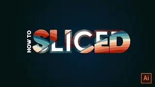 Step-by-step guide to splitting text in Adobe Illustrator using knife tool