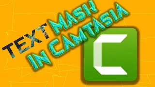 How to add Video on Text (TEXT MASK) IN CAMTASIA