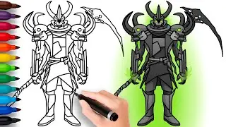 COMO DIBUJAR a THE NECROMANCER | Skibidi Toilet Wars - paso a paso, fácil y rápido dibujo