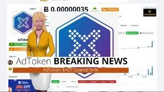 Cryptocurrency AdToken $ADT Gains 94% During the Last Day