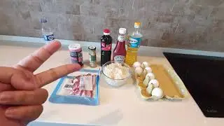 Ketchup Bacon Egg Fried Rice