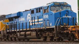 NS 8098 VISITS SOCAL!! Railfanning East LA!
