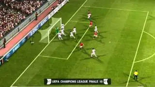 Ryan Giggs Great Goal From Corner Kick - PES 2011