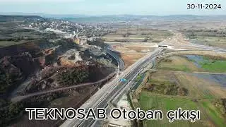 30-11-2024 TEKNOSAB Otoban Çıkışı